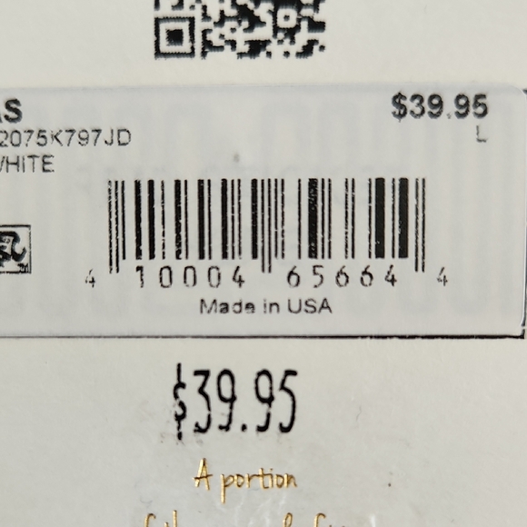 Altar'd State Cream Ribbed Tee - Picture 6 of 6